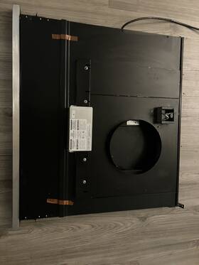 Vipr161ss Viking 36 Inch Professionals Downdraft Vent Stainless Steel/black No Fan