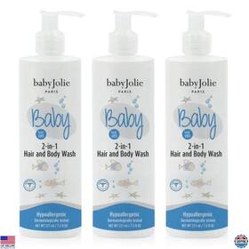 Bj-s03 Visit The Baby Jolie Store 2-in-1 Body Wash And Shampoo For Kids 7.5oz Hair Cleanser