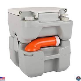 Vlpt607 Visit The Vingli Store Portable 5.3 Gallon Camping Toilet With Carrying Bag Large Capacity Tank