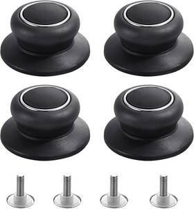 Wathfkcu 445017594525 4pcs Universal Pot Lid Top Replacement Knob Heat Resistant And Prevent Static El