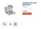 Wb02k10237 Ge Ran Appliance Parts Bracket New In Box