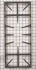Pgs950eef4es Wb31x21075 Ge New Oem Center Grate Cast
