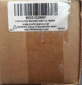 Wd21x25991 Ge Dishwasher Configured Machine Control Board Ships Fast 2d