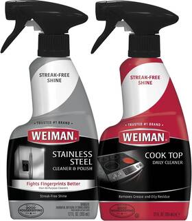 546zbp Weiman Stainless Steel Cleaner And Cooktop Daily - 12 Ounce Kitchen