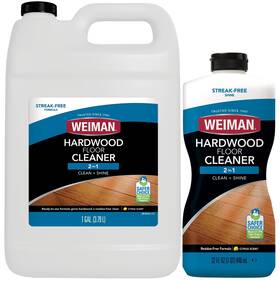 637zbp Weiman Hardwood Floor Cleaner Gallon And Refillable 160 Fl Oz Pack Of 1