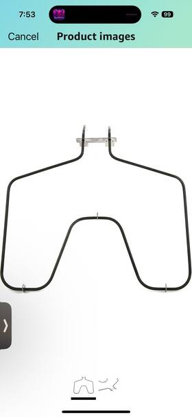 Q-k0020 Wen Oven Heating Element White