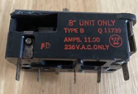 Q11739 Westinghouse Infinite Switch Range Stove Control Free Shipping