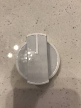 W10339443 Whirlpool 10339443 Stove Surface Burner Knob White Part #w10339443 Free Shipping