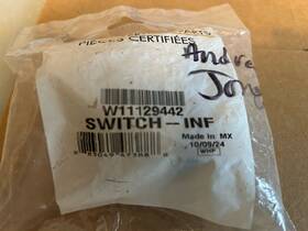 W11129442 Whirlpool 11129442 New Inch Oem Range Infinite Switch #w11129442