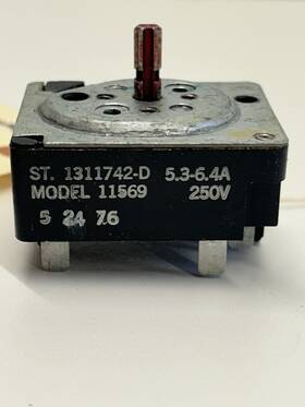 Whirlpool 1311742-d Surface Burner Infinite Switch Electric Range Tested