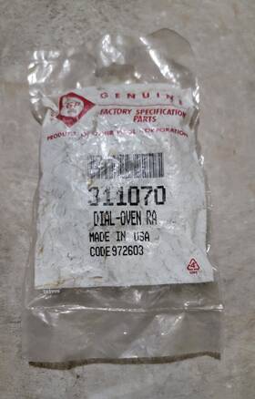 Wp311070 Whirlpool 311070 Fsp Oven Knob Dial Oem New Bake Broil