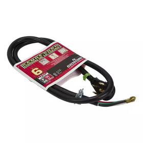 Whirlpool 313057297225 6 Ft. 4-wire 40 Amp Range Cord