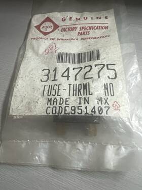 3147275 Whirlpool 3147621 Original Microwave Oven Thermal Fuse