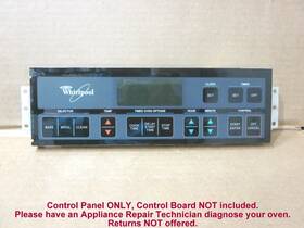 3169256 Whirlpool Control Panel Black