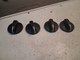 3188721 Whirlpool 4 Vintage Electric Range Stove Burner Control Selector Knobs