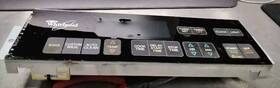 3195112 Whirlpool Oven Control Board Dent In Front Part #