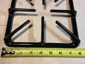 34-314647 Whirlpool 1 Nos Gas Burner Stove Grate Maytag Kenmore Star Cooktop Usa