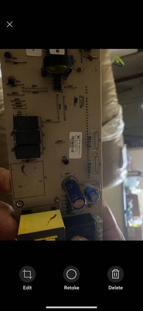 4453701 Whirlpool 24 Inch Wall Oven Control Board Part #4453701
