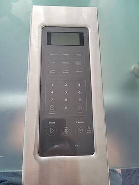 W10666267 Whirlpool 461964703151 Microwave Control Panel # W10443378