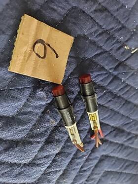 Y0042183 Whirlpool 74005790 Red Indicator Light 0042183 Amana Ao27sew