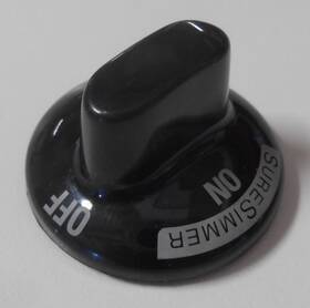 8053794 Whirlpool Range Warming Zone Knob Black K43
