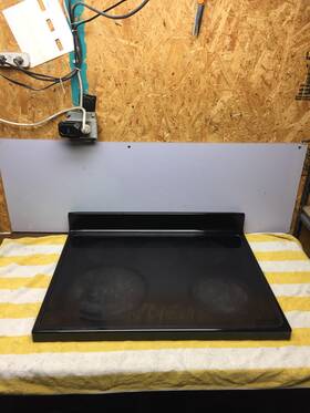 8188159 Whirlpool Range Glass Cooktop Black Free Shipping