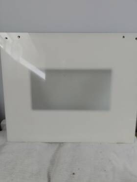 8300904 Whirlpool Oven Outer Door Glass Biscuit Color