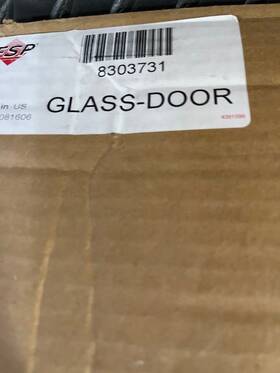 8303731 Whirlpool Brands Oven Door Glass Oem