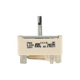 9750646 Whirlpool Genuine Oem Fsp Range Surface Element Infinite Switch - White