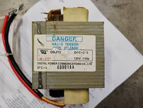 De26-00126a Whirlpool Microwave Transformer 120v 60hz Dpc-240 Objy2 Pre-owned Fits Many