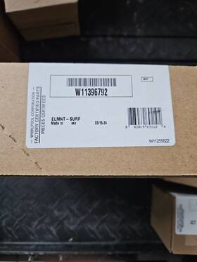 Elmnt-w11396792 Whirlpool Oven