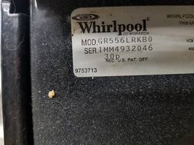 Gr556lrkb0 Whirlpool Genuine Range Oven 30 Inch Touch Panel Only# 9755591cb Board Not Included Gr556lrkb0 Whirlpool Genuine Range Oven 30 Inch Touch Panel Only# 9755591cb Board Not Included
