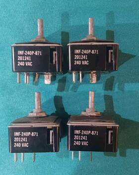 Inf-240p-871 Whirlpool Jenn Air Infinite Switches Inf240p-871 -tested-works- Four Total