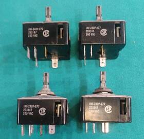 Inf-240p-977 Whirlpool Jenn Air Infinite Switches Inf240p-977 Tested Set Of 4 Four