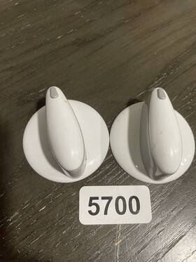 Kip5d05 Whirlpool Maytag Range Oven Burner Switch Knob White