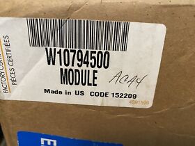 W10794500 Whirlpool Oven Stove Range Induction Module New W10857692 Complete