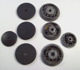 Scs3017rs0l Whirlpool Cooktop Burner Heads Caps Set