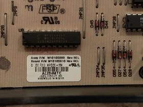 W10105810 Whirlpool Oven Microwave Control Board