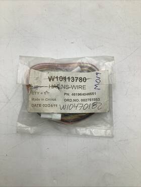 W10113780 Whirlpool Genuine Oem Microwave Oven Wiring Harness Free Shipping