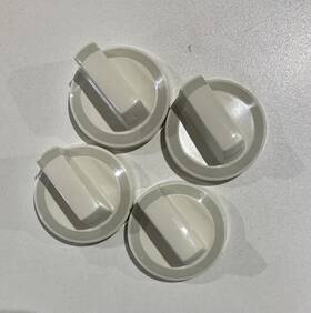Wpw10155338 Whirlpool W10155338 Range Knob Set Bisque In Color K147