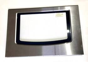 Wpw10181749 Whirlpool W10181749 Outer Door Glass Black/stainless Dg11