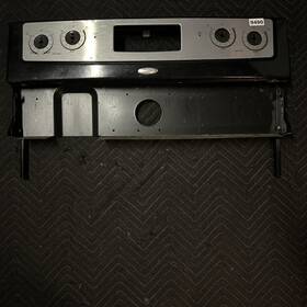 W10184051 Whirlpool Oem Range Stainless Control Panel No Board