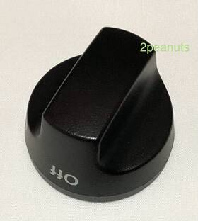 W11177673 Whirlpool W10250391 Kitchenaid Black Gas Burner Knob Stove Range