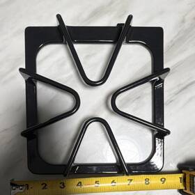W10432651 Whirlpool Black Enamel Cast Iron Burner Grate 8in