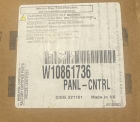 W10861736 Whirlpool W10540042 Combo Oven Touchpad Control Panel Only