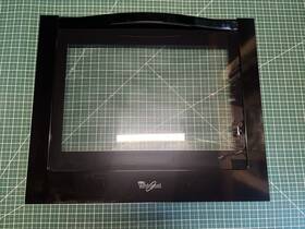 W10587546 Whirlpool W10583267 Range Oven Door Outer Panel W10583268