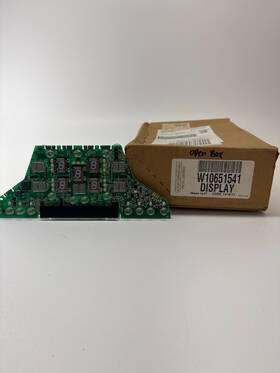 W10651541 Whirlpool Genuine Oem Range Cooktop Display Control Board Module