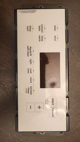 W10655867 Whirlpool Genuine Oven Range Control Board B10 W10655867 Whirlpool Genuine Oven Range Control Board B10