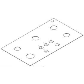 W10661511 Whirlpool Cooktop Main Top Genuine Oem Part