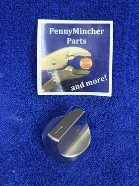 W11517335 Whirlpool W10850042 W10850040 Oven Stove Knob Silver